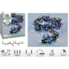 Microcluster - 1200 led - 24m - multicolor - Timer - Lichtfuncties - Geheugen - Buiten - Afbeelding 2