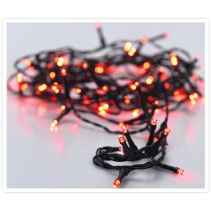 Kerstverlichting 120 led- 9m - rood - Timer - Lichtfuncties - Geheugen - Buiten - Afbeelding 4