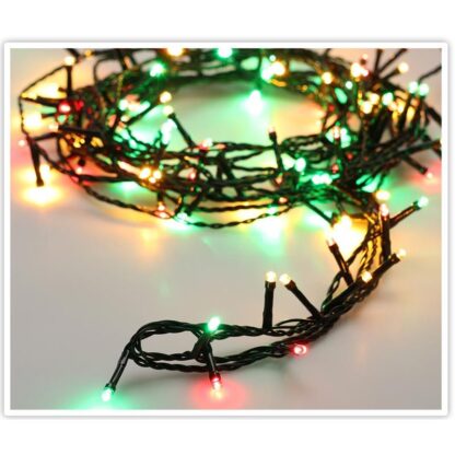 Kerstverlichting 80 led- 6m - three tone traditional - Timer - Lichtfuncties - Geheugen - Buiten - Afbeelding 4