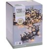 Microcluster - 1200 led - 24m - warm wit - Timer - Lichtfuncties - Geheugen - Buiten - Afbeelding 3