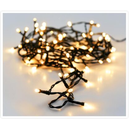 Kerstverlichting 240 led- 18m - extra warm wit - Timer - Lichtfuncties - Geheugen - Buiten - Afbeelding 4