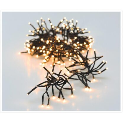 Clusterverlichting 192 led -  1.4m - extra warm wit - Batterij - Lichtfuncties - Geheugen - Timer - Afbeelding 4