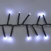 Maxi Cluster Kerstverlichting - 800 led - 12m - wit - Timer - Lichtfuncties - Geheugen - Buiten - Afbeelding 4