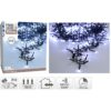 Maxi Cluster Kerstverlichting - 1200 led - 18m - wit - Timer - Lichtfuncties - Geheugen - Buiten