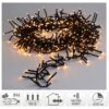 Maxi Cluster Kerstverlichting - 600 led - 9m - extra warm wit - Timer - Lichtfuncties - Geheugen - Buiten - Afbeelding 2