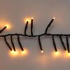 Maxi Cluster Kerstverlichting - 600 led - 9m - extra warm wit - Timer - Lichtfuncties - Geheugen - Buiten - Afbeelding 4
