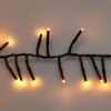 Maxi Cluster Kerstverlichting - 1200 led - 18m - extra warm wit - Timer - Lichtfuncties - Geheugen - Buiten - Afbeelding 4