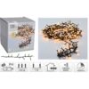 Microcluster - 1200 led - 24m - extra warm wit - Timer - Lichtfuncties - Geheugen - Buiten - Afbeelding 2