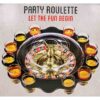 Party Roulette met 12 shotglaasjes - Afbeelding 2