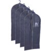 4x Kledinghoes met rits - 60x135cm - Afbeelding 3