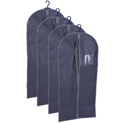 4x Kledinghoes met rits - 60x135cm - Afbeelding 3