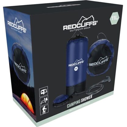 Campingdouche met Voetpomp - 11 liter - Afbeelding 2