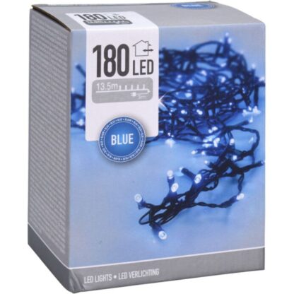LED verlichting - 180 LED - 13.5 meter - blauw - Afbeelding 2