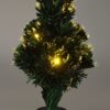 Kerstboom met Verlichting - Fiber Optic - 45 cm - Warm Wit - Afbeelding 2