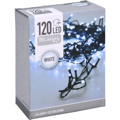 LED verlichting 120 LED - 9 meter wit - Afbeelding 2