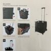 Ceruzo Trolley met Vouwkrat - 50 Liter - Afbeelding 3