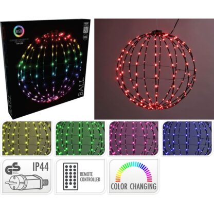 Lichtbol - Kerstverlichting - 50 cm - RGB Licht - 224 LED - Colour Changing - Afbeelding 3