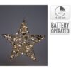 Verlichte Kerstster - Goud - 40 cm - 60 led - Afbeelding 2