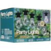 Feestverlichting op Batterijen - 8 Lampen - 40 LED - 4.50 meter - warm wit - met timer - Afbeelding 2