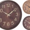 Wandklok - Lichtbruin - Houtlook - 30cm - Afbeelding 2