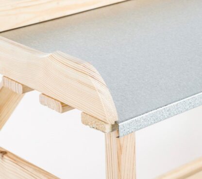 Houten Oppottafel - 78 x 37 x 82 cm - Afbeelding 2