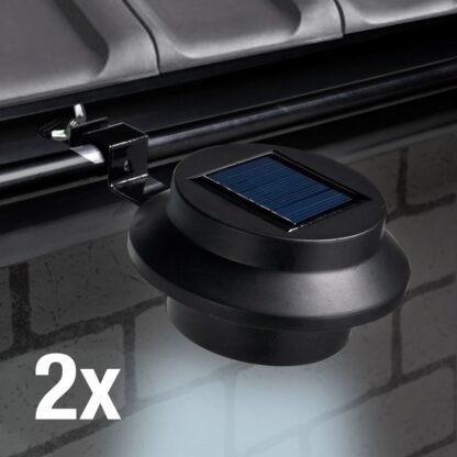 Solarlampen voor Dakgoten - 2 stuks - Afbeelding 2