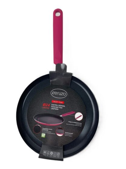Ceruzo Pannenkoekenpan PFAS vrij - 24 cm - jazzy pink - Afbeelding 2