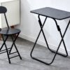 Ceruzo Klaptafel met Stoel - Zwart - Afbeelding 3