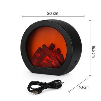 Ceruzo Led Sfeerhaard - 20x10x18