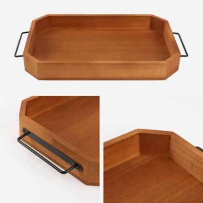 Ceruzo Dienblad 39 x 25 cm - Paulowniahout - Afbeelding 2
