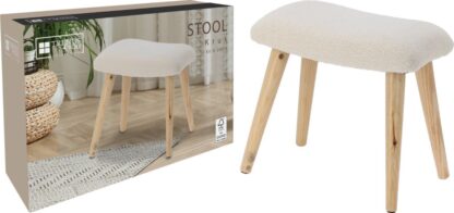 Krukje Boucle wit