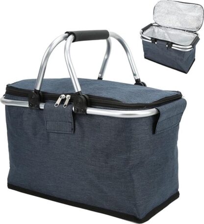Ceruzo Koelmand Blauw - Picknickmand - Afbeelding 3