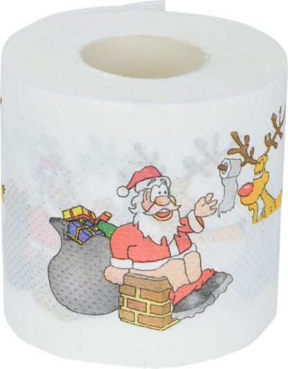 Kerst Toiletpapier - 3 Rollen - Afbeelding 3