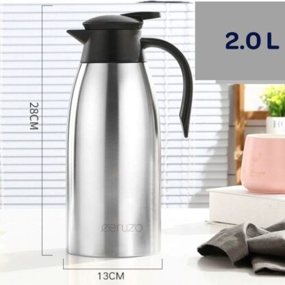 Ceruzo Thermoskan - 2 Liter - RVS - Afbeelding 3
