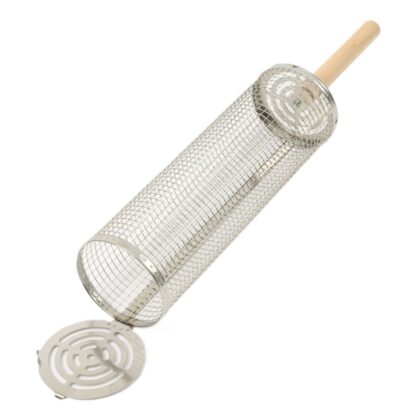 Ceruzo Grillmand - set van 2 - rollend Grillrooster - 30 cm - Afbeelding 2