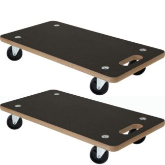 Ceruzo 2 Meubelrollers - Verhuistrolley - 250 kg - 59 x 29 cm