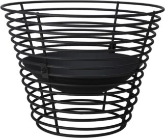 Vuurkorf - Ø 53 x 40 cm - Zwart