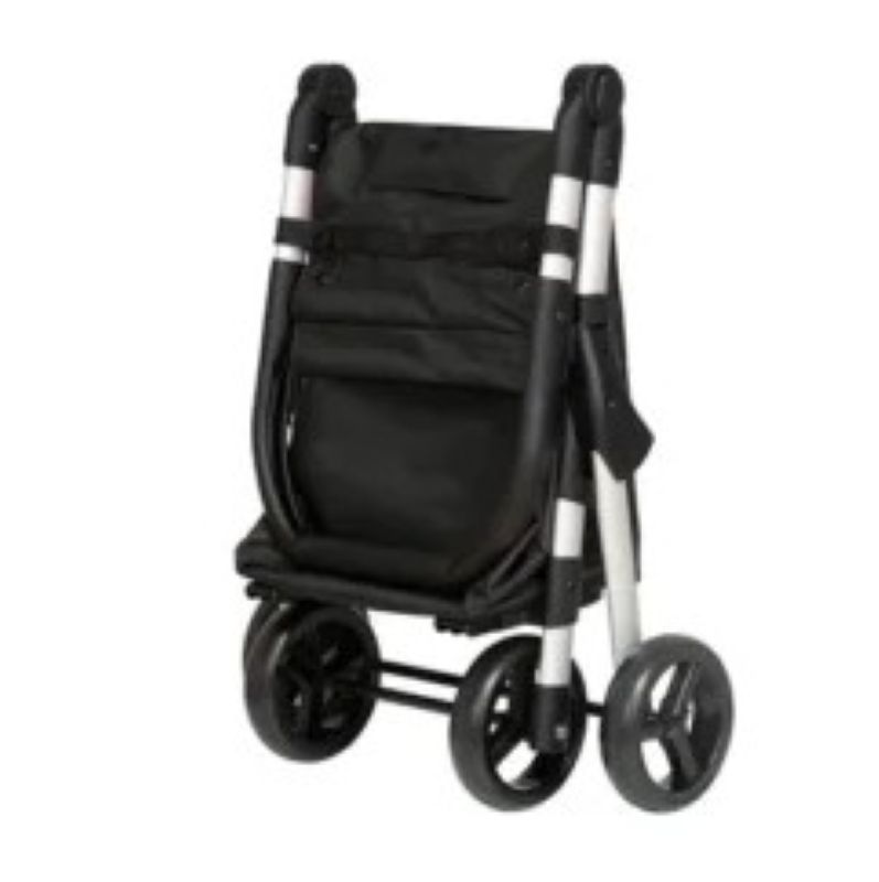 Duett Muuvi Up Boodschappentrolley - Tasinhoud 46L - 4 Wielen - Opvouwbaar - Zwart - Afbeelding 3